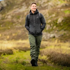 Wander Pro Wool Hoodie Herren Anthracite