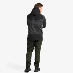 Wander Pro Wool Hoodie Herren Anthracite