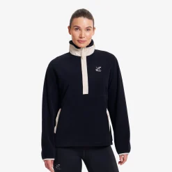 Woodland Half-zip Fleece Damen Black
