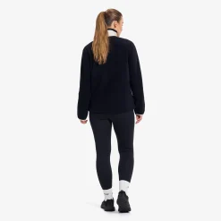 Woodland Half-zip Fleece Damen Black