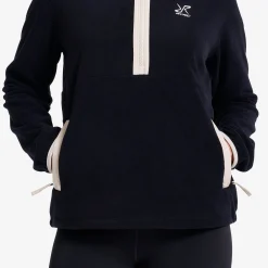 Woodland Half-zip Fleece Damen Black