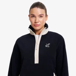Woodland Half-zip Fleece Damen Black