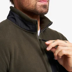 Woodland Half-zip Fleece Herren Forest Night/Kalamata
