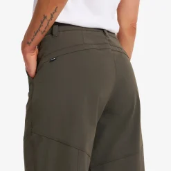 Zenith Wide Leg Pants Damen Moss Gray