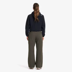 Zenith Wide Leg Pants Damen Moss Gray